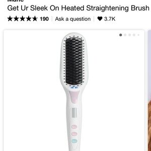 MANE - Heated Straightening Brush